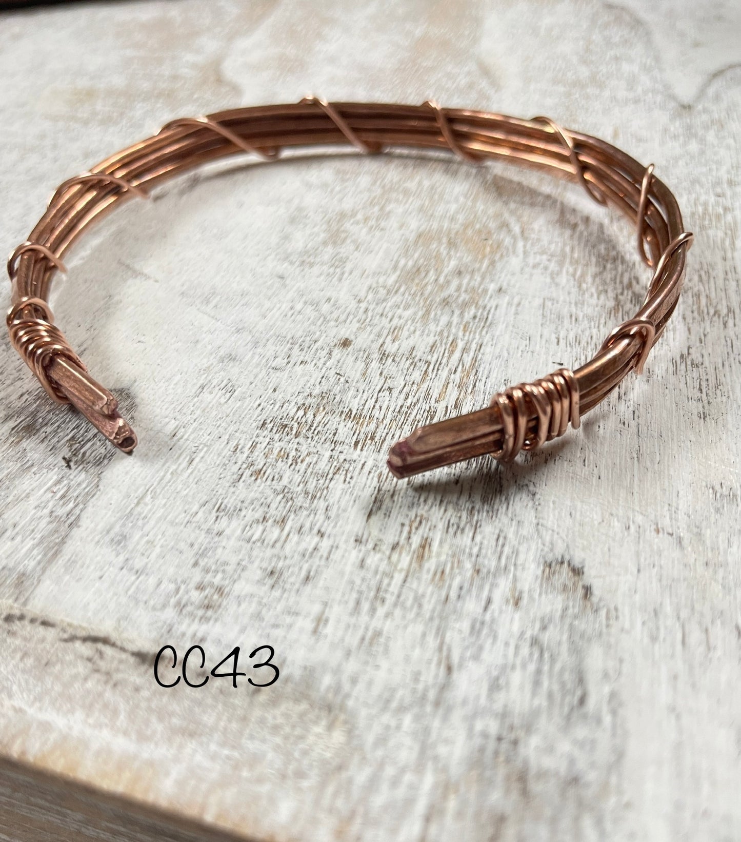 Three Stacks Copper Bracelet-CC43-Cordial