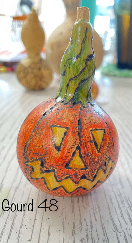 Jack-O-Lantern-Pumpkin Gourd