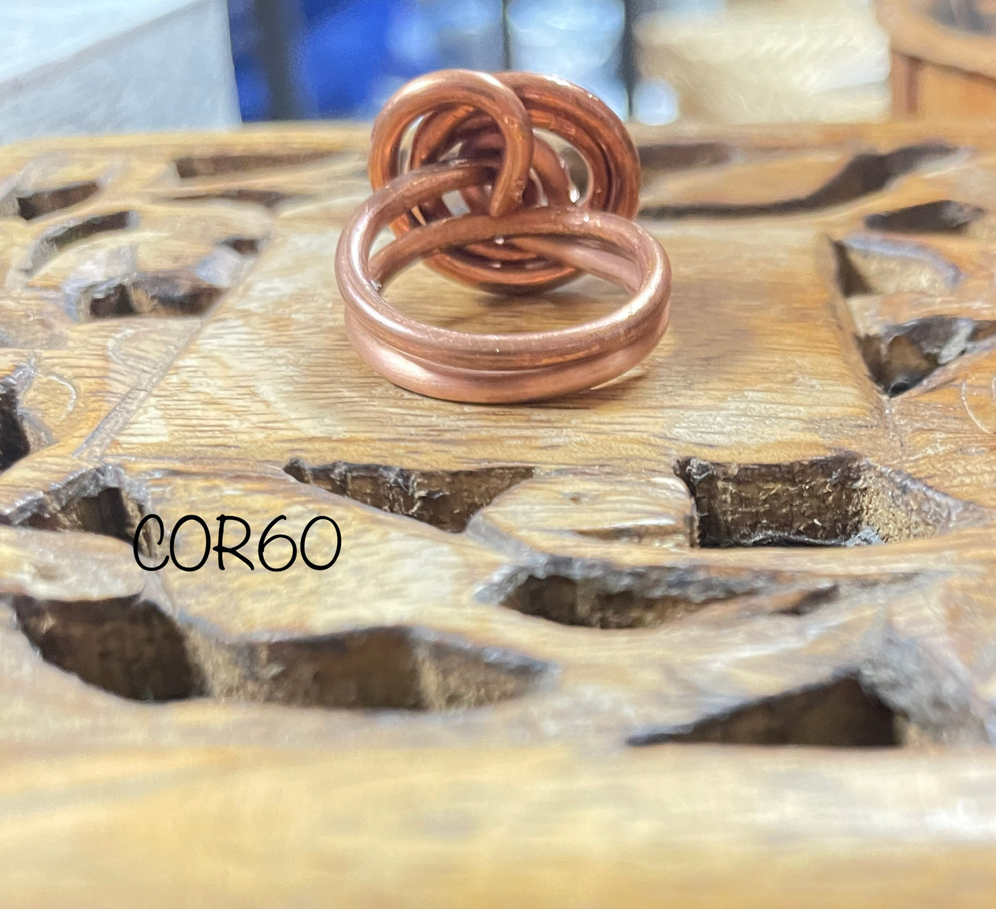 Copper Spiral Ring