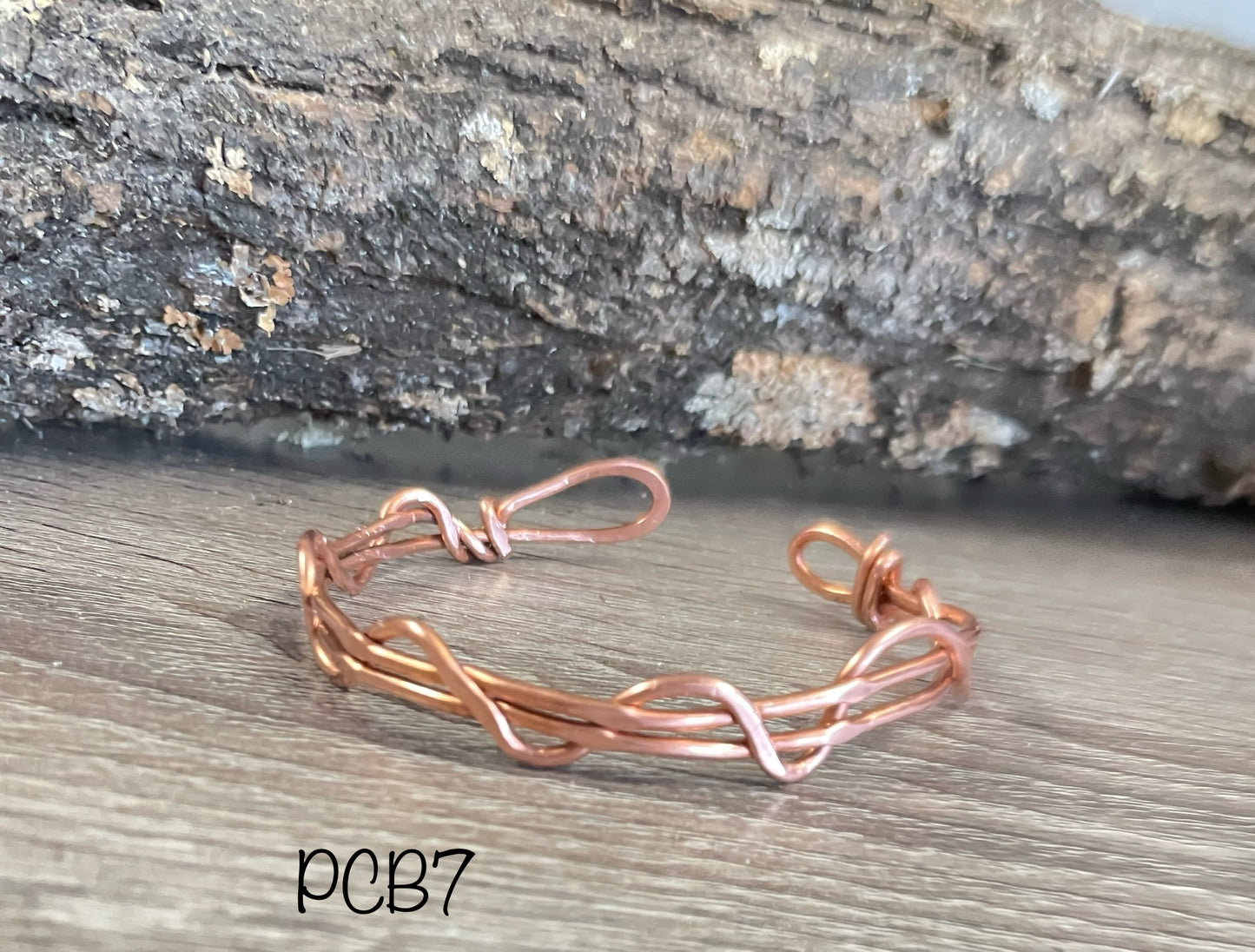 Twisted Copper Bracelet