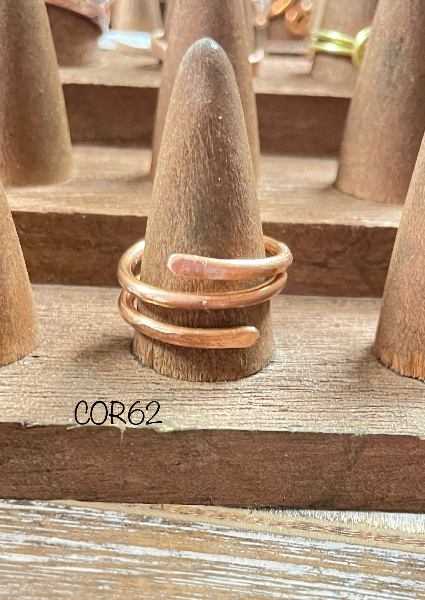 Copper Wrap Ring