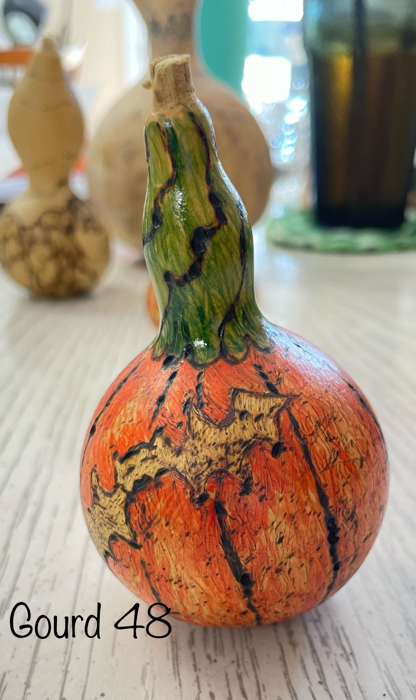 Jack-O-Lantern-Pumpkin Gourd