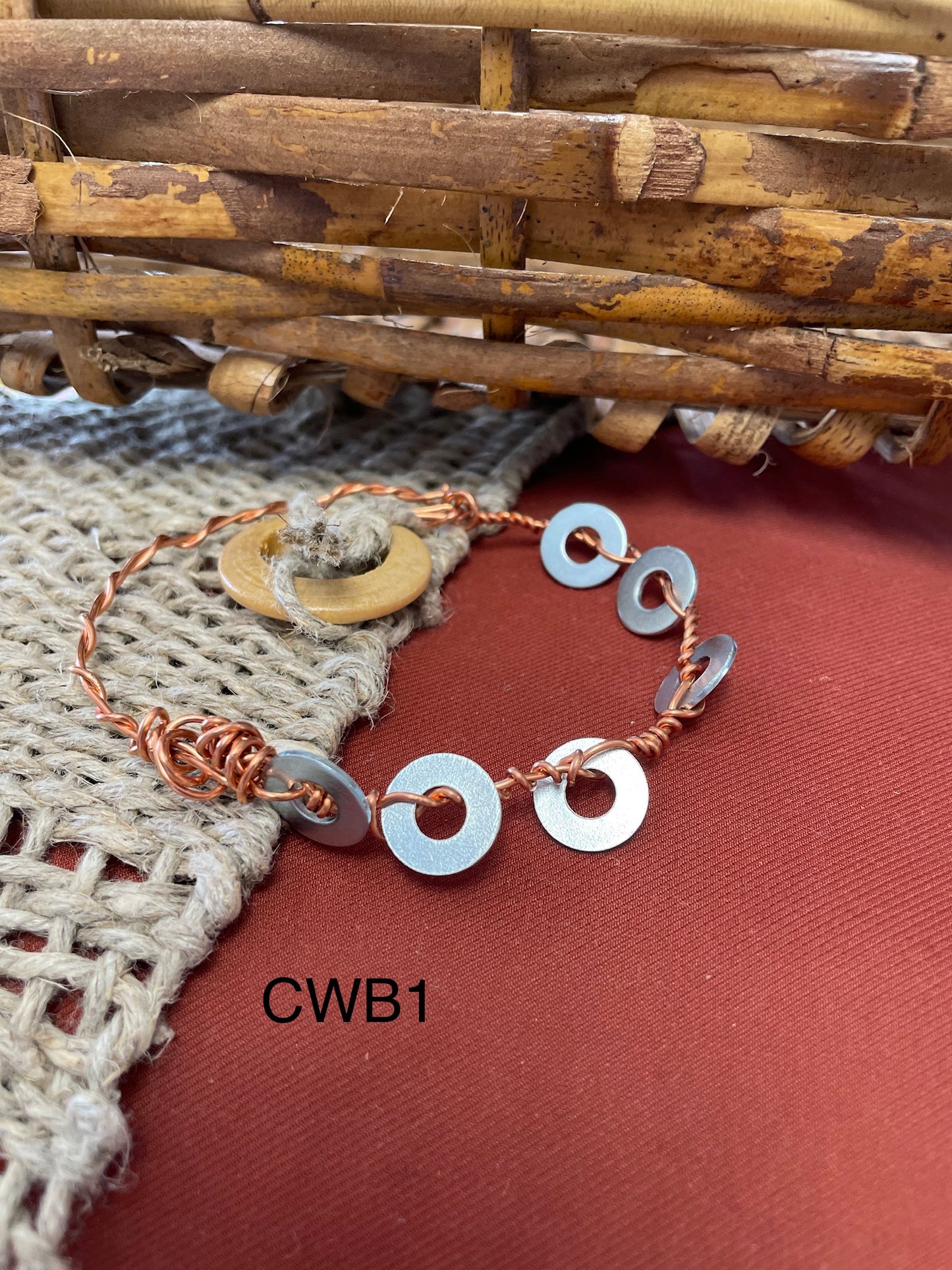 Washer & Copper Bracelet CWB1