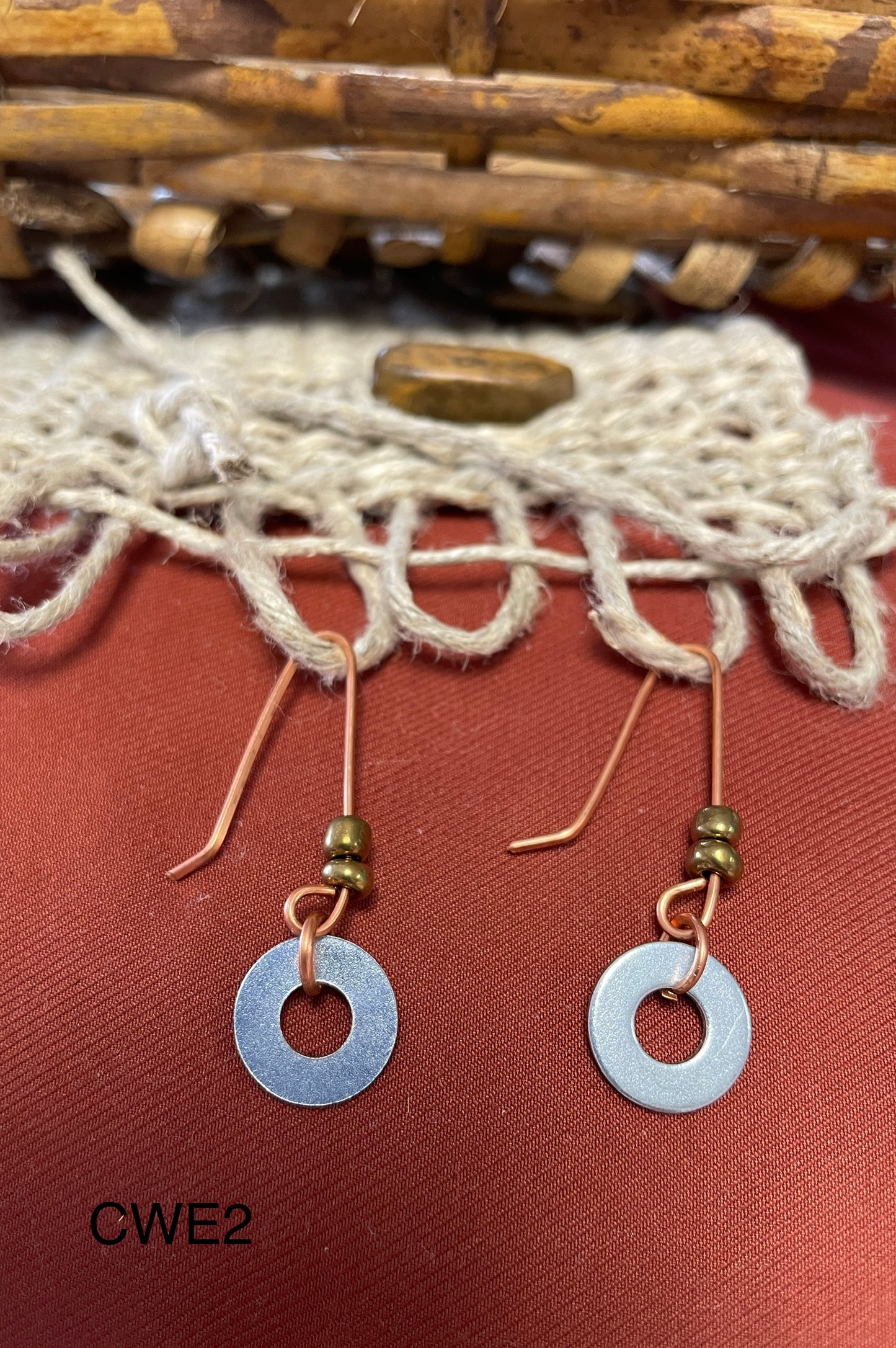 Copper/Washer Earrings CWE2