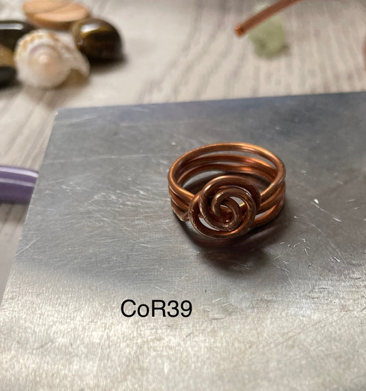 Copper 3 wrap Rose COR39-Cordial