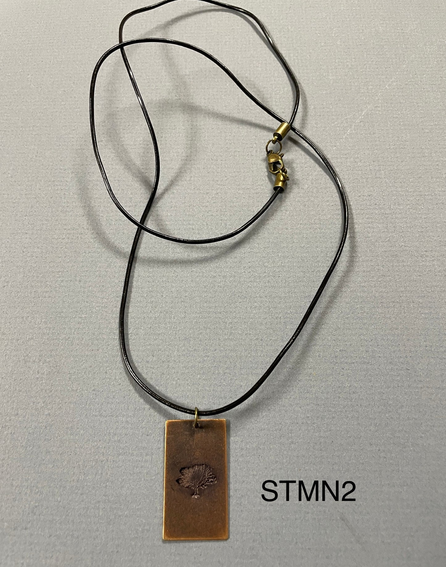 Tree of Life Charm on Leather Cord STTMN2