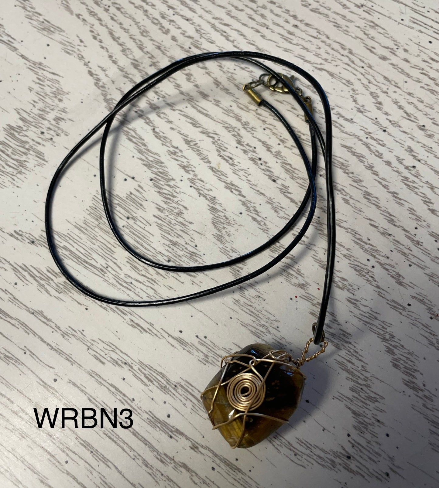Wire Wrapped Stone WRBN3-Cordial