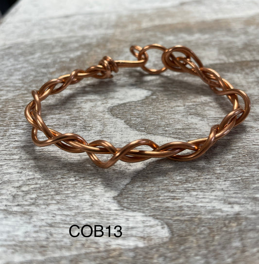 Braided Copper Bracelet