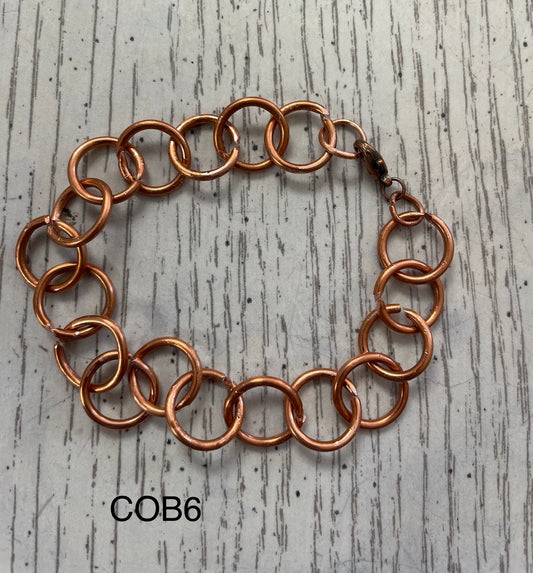 Circle Link Copper Bracelet COB6 CORDIAL